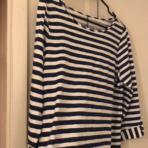 Long sleeve Lilly Pulitzer stripe t shirt dress